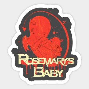 Rosemary's baby vintage Sticker